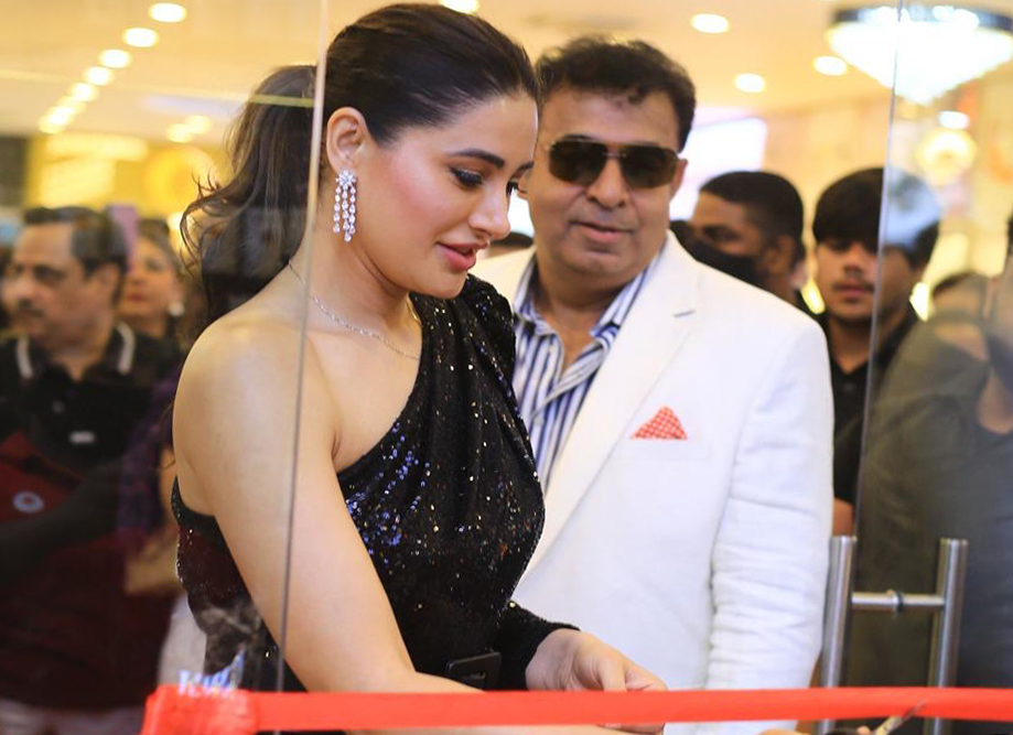 Nargis Fakhri bollywood star at Brands and Events organised launch of a shop in gurugram